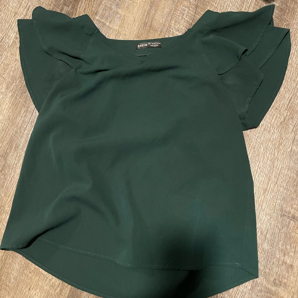 SHEIN Forest Green Top